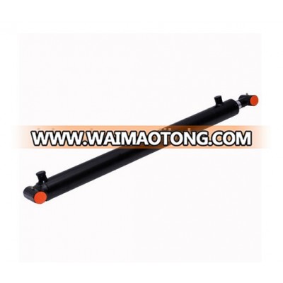 Double Acting Welded Hydraulic Cylinder 2.5" Bore 14" Stroke Cross Tube End Good Quality